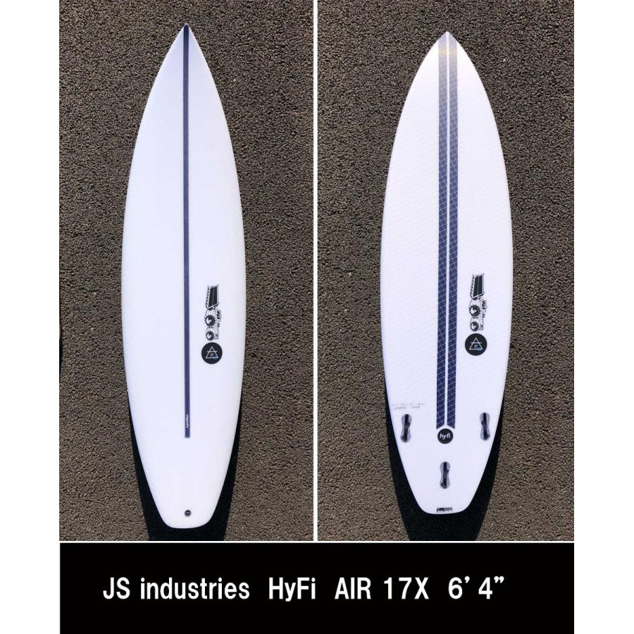 【即納ストック】2019 JS industries サーフボード HYFI AIR17X MODEL    (SquashTail) 6' 4" 日本正規品《送料無料！》｜cloversurf
