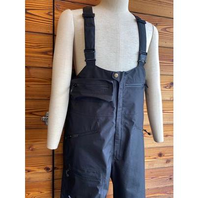 30%FF●MountainSurfEquioment スノーウェア GUIDE DX HARF BIB PANTS MS-013  BLACK Lサイズの画像
