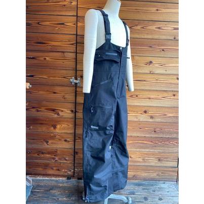 30%FF●MountainSurfEquioment スノーウェア GUIDE DX HARF BIB PANTS MS-013  BLACK Lサイズの画像