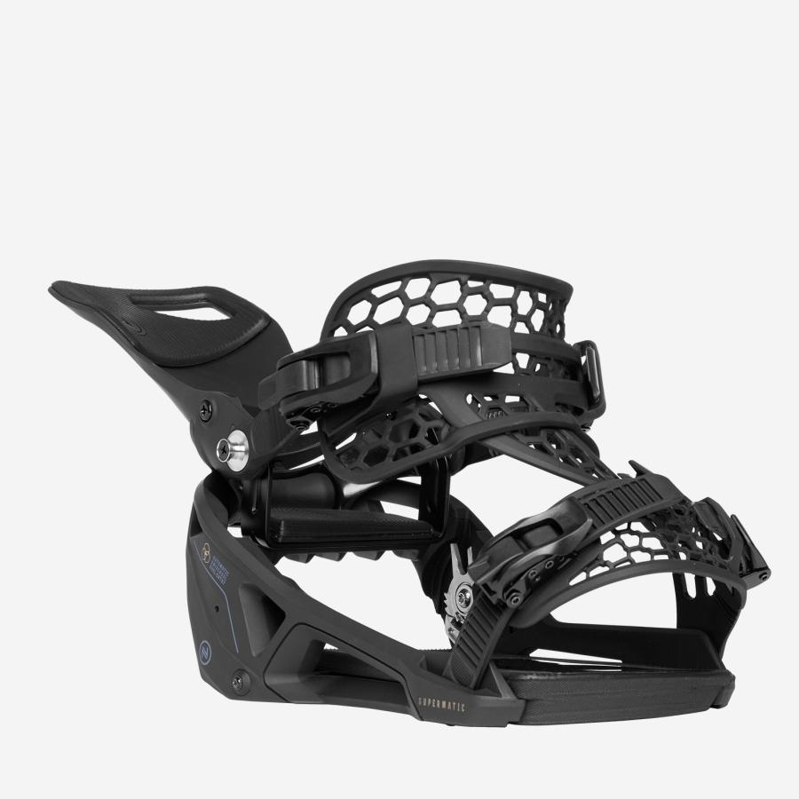 NIDECKER SUPERMATIC ビンディング Lサイズ ブラック 早期購入】 NIDECKER ナイデッカー スノーボード バインディング