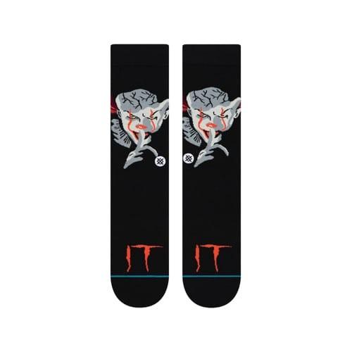 正規品●STANCE スタンス●ソックス 靴下 ITコラボレーション ●Pennywise BLK●Ｌ(25.5〜29cm)●送料無料｜cloversurf｜02