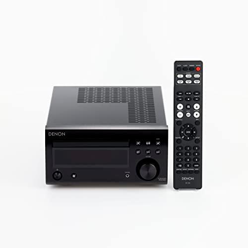 デノン Denon RCD-M41 ワイドFM AM/FMラジオチューナー ディスクリートアンプ搭載 BluetoothR対応 CDレシーバー RCD ワイドFM ブラック