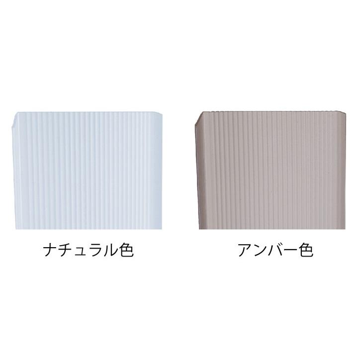 川口技研 ポリカ製マドミラン 目隠し材 ナチュラル PCN-559 10枚