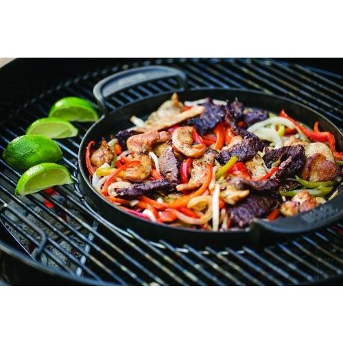 【日本正規販売店】Weber(ウェーバー) 鋳鉄製グリドル グリドル 鉄板 プレート 7421 【BBQ バーベキュー グリル コンロ 鋳鉄 ホーロー 肉】|clubestashop|02