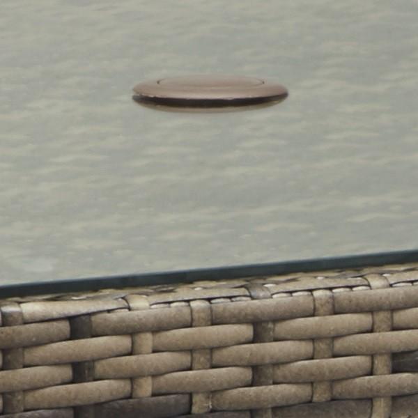 PATIO PETITE(パティオプティ) SAHARA サハラ・ダイニング・4人掛け(ガラス天板付) テーブル 屋外用家具 ガーデンテーブル テーブル 人工ラタン アウトドア |  | 01