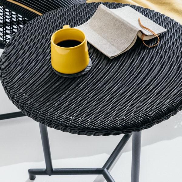 PATIO PETITE(パティオプティ) MAシリーズ マシリーズ MA-サイドテーブル 黒 ブラック ガーデンテーブル コローテーブル 屋外 机 ラタン調 |  | 01