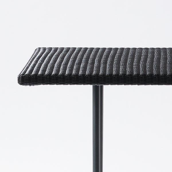 PATIO PETITE(パティオプティ) MAシリーズ マシリーズ MA-ダイニング・2人掛け 黒 ブラック ガーデンテーブル 屋外 ラタン調 2人用 |  | 02