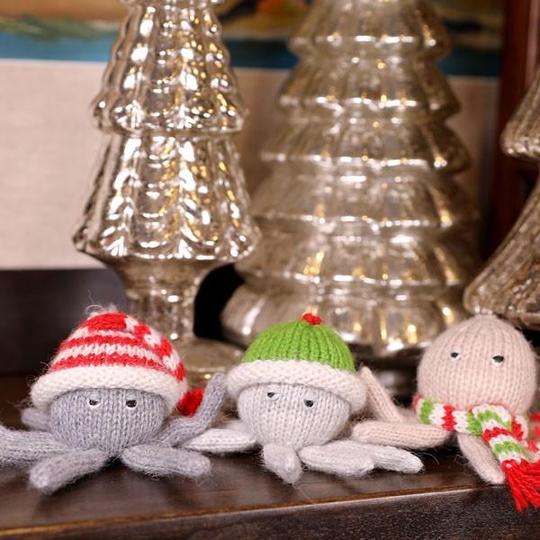 Melange(メランジェ) オクトパスオーナメント 全3種 クリスマス