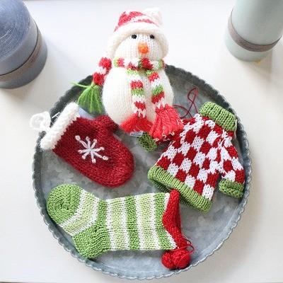 Melange(メランジェ) タイニーソックスオーナメント 全6種 クリスマス
