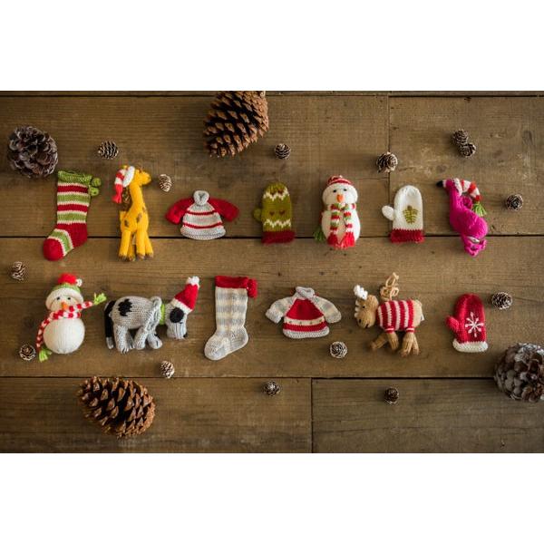 Melange(メランジェ) ミトンオーナメント 全6種 クリスマス