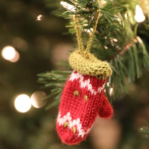 Melange(メランジェ) ミトンオーナメント 全6種 クリスマス