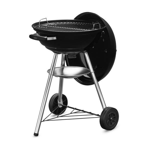 （日本正規販売店）Weber(ウェーバー) コンパクトケトル 47cm 温度計付 黒 1221308 チャコールグリル BBQ バーベキュー グリル コンロ 燻製 炭 チャコール｜clubestashop｜04