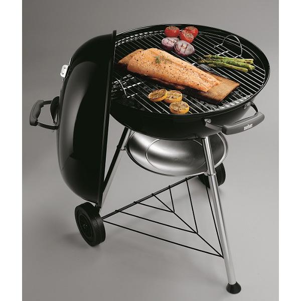 （日本正規販売店）Weber(ウェーバー) コンパクトケトル 47cm 温度計付 黒 1221308 チャコールグリル BBQ バーベキュー グリル コンロ 燻製 炭 チャコール｜clubestashop｜06