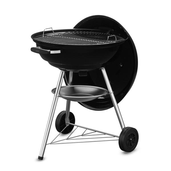 （日本正規販売店）Weber(ウェーバー) コンパクトケトル 57cm 温度計付 黒 1321308 チャコールグリル BBQ バーベキュー グリル コンロ 燻製 炭 チャコール｜clubestashop｜04