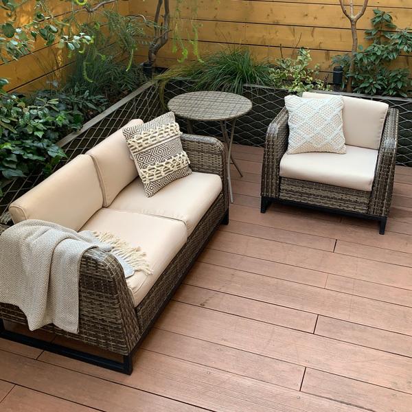 PATIO PETITE(パティオプティ) SAHARA サハラ・ソファシングル2 屋外用家具 1人掛けソファ ガーデンソファ ソファー ソファ 一人 ガーデンチェア |  | 02