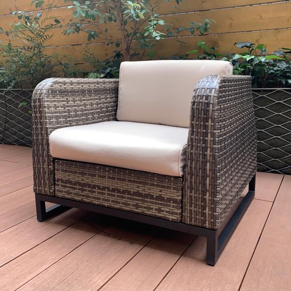 PATIO PETITE(パティオプティ) SAHARA サハラ・ソファシングル2 屋外用家具 1人掛けソファ ガーデンソファ ソファー ソファ 一人 ガーデンチェア |  | 07