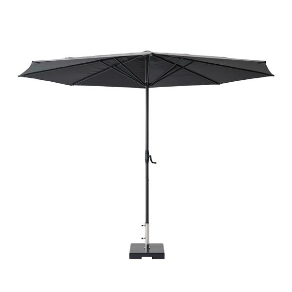 PATIO PETITE(パティオプティ) パラソルとベースセット ブラック パラソル本体×1、パラソルベース×1 | 