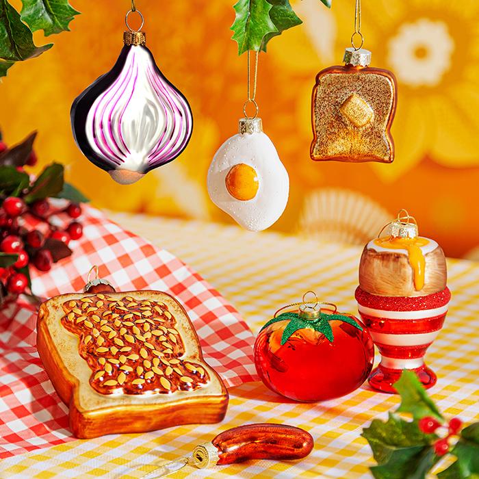 Sass&Belle(サスアンドベル) ブレックファーストオーナメント3個セット