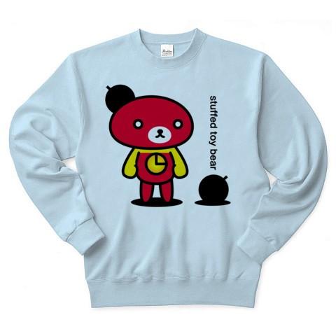 BOME BEAR トレーナー(ライトブルー)｜clubtstore