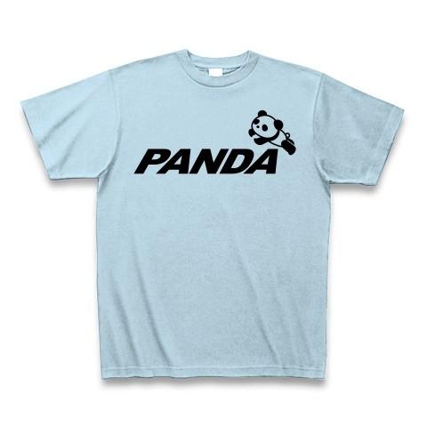 パンダスポーツ店 Tシャツ(ライトブルー)｜clubtstore