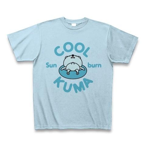 cool kuma sun burn Tシャツ(ライトブルー)｜clubtstore