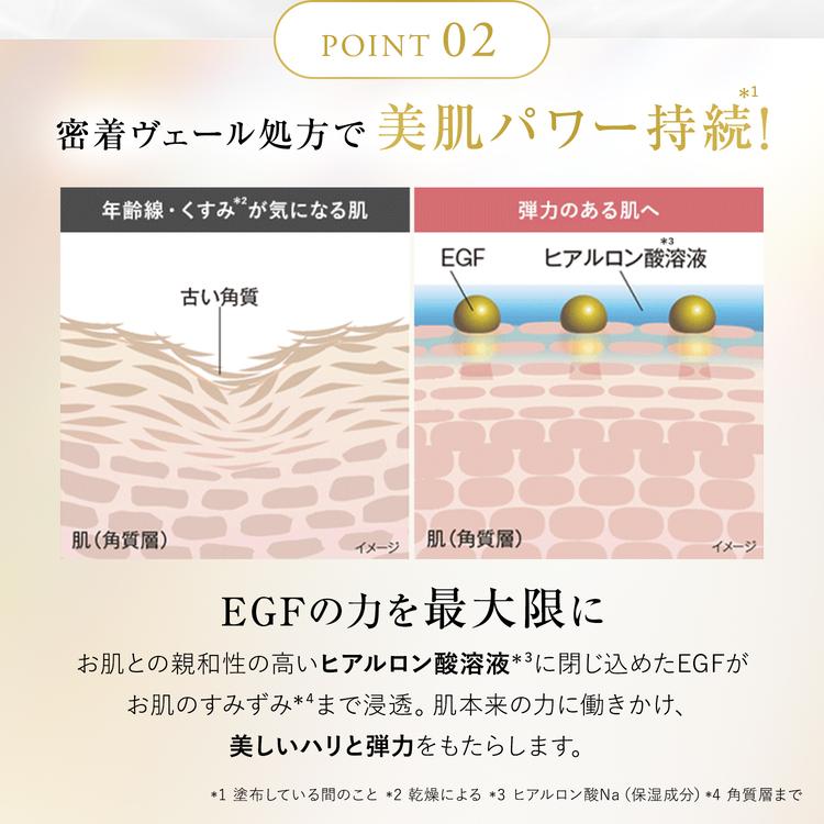 CLUEiD（クルード） 増量 成長因子 egf 美容液 原液 シワ たるみ ほう