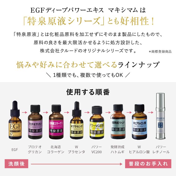 CLUEiD（クルード） 2本セット 増量 成長因子 egf 美容液 原液 シワ