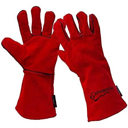 新発売の 送料無料 SAFE HANDLER Deluxe 16 Welding Gloves with 