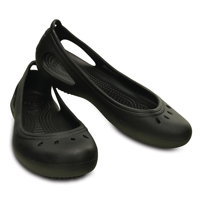 完全送料無料 クロックス レディース Crocs W Kadee Work Flat カディー ワーク フラット ブラック Whitesforracialequity Org