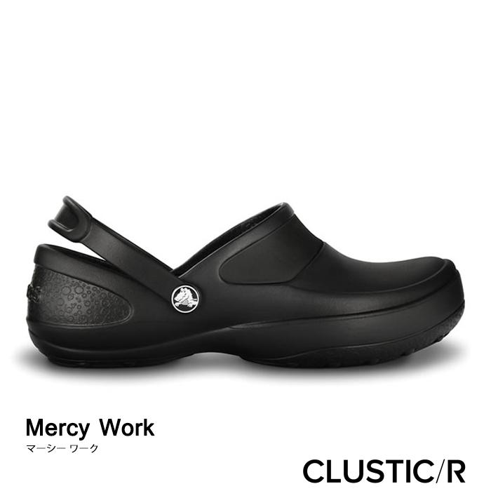 30 クロックス レディース Crocs W Mercy Work マーシー ワーク ブラック ブラック 060 クラスティックr 通販 Yahoo ショッピング