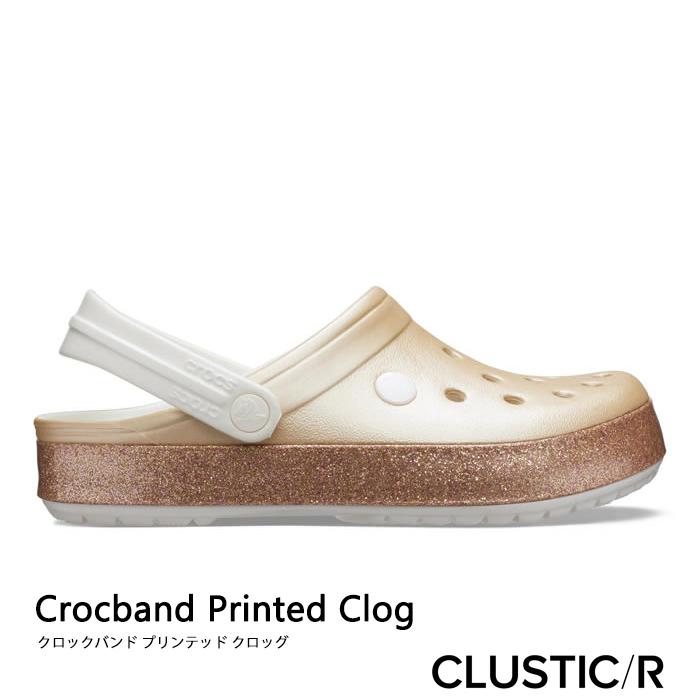 crocs crocband printed clog