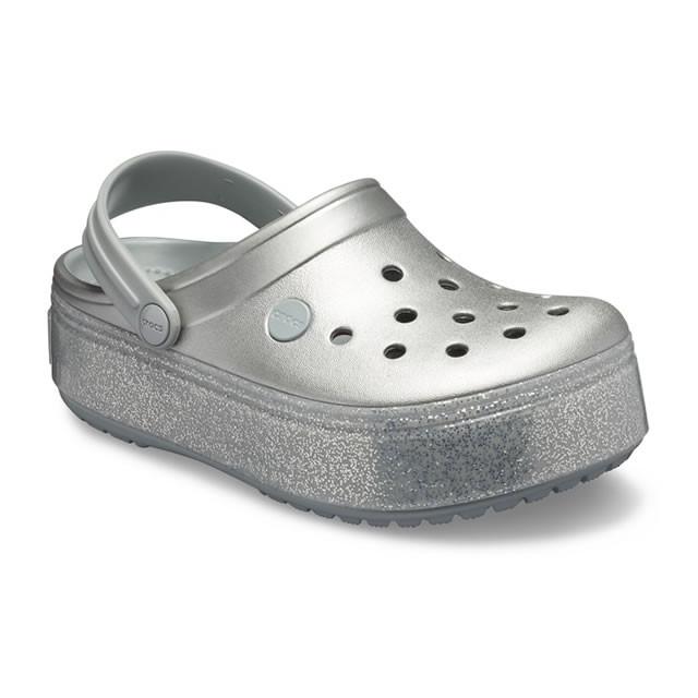 crocs rainbow platform