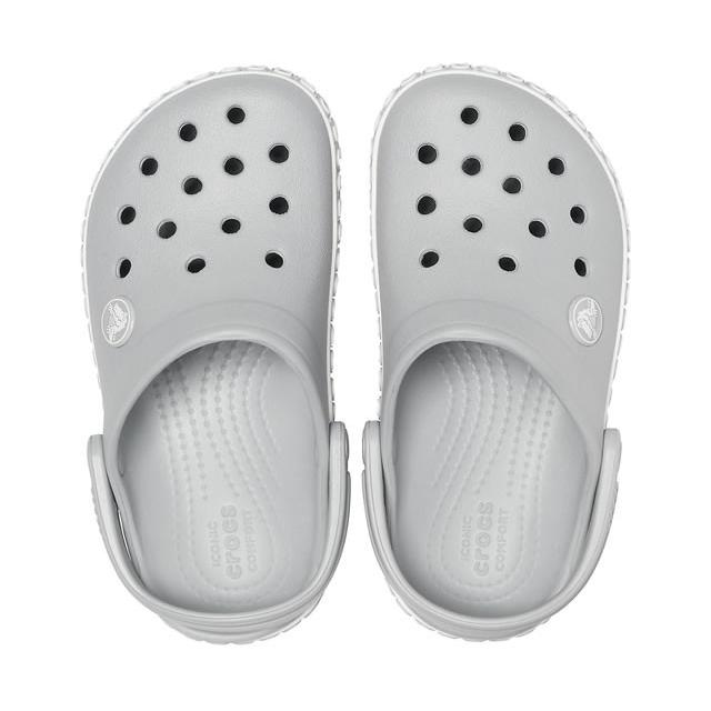 40 クロックス キッズ Crocs K Crocband Logo Mania Clog クロックバンド ロゴ マニア クロッグ ライトグレー ホワイト 5992 5992 00j クラスティックr 通販 Yahoo ショッピング