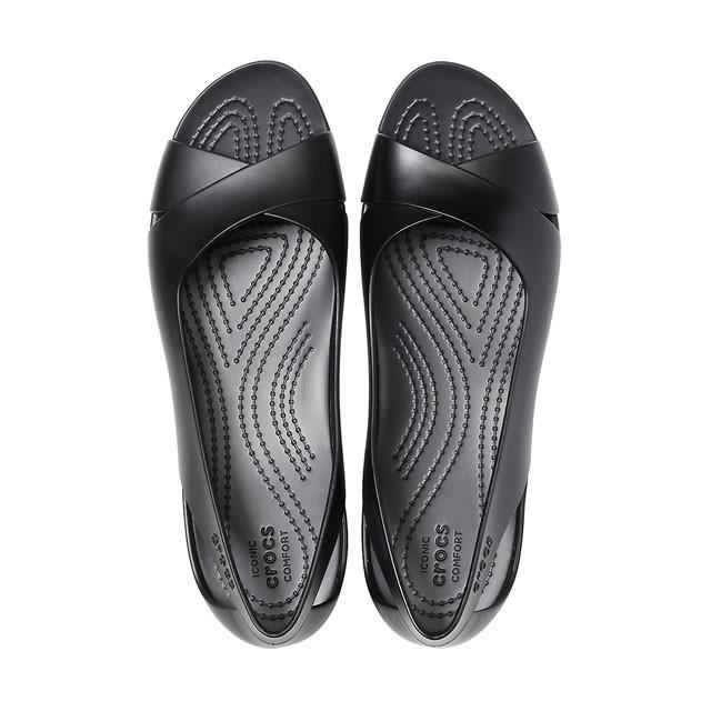 50 クロックス レディース Crocs W Serena Flat セレナ フラット ブラック 6106 6106 001 クラスティックr 通販 Yahoo ショッピング