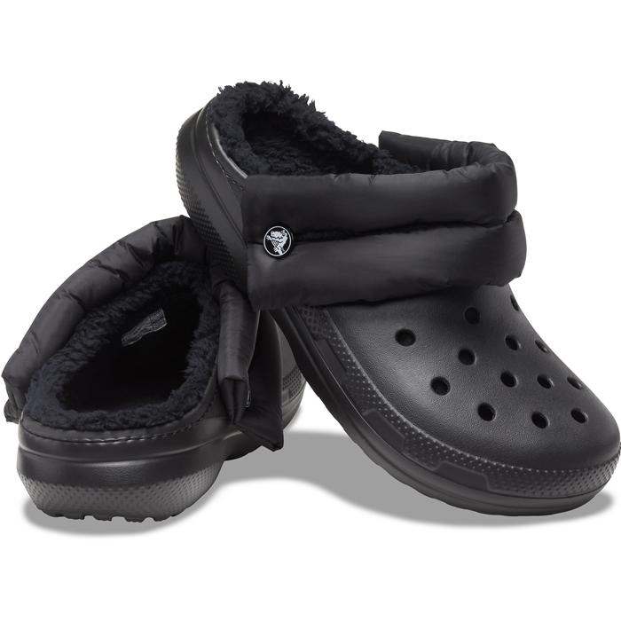 クロックス ユニセックス Crocs Classic Lined Neo Puff Clog クラシック ラインド ネオ パフ クロッグ ブラック ブラック 65 65 060 クラスティックr 通販 Yahoo ショッピング