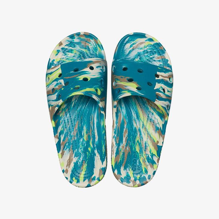 クロックス サンダル 《Ux》 Classic Crocs Marbled Slide クラシック クロックス マーブルド スライド 《メンズ靴 レディース靴》｜clustic-r｜03