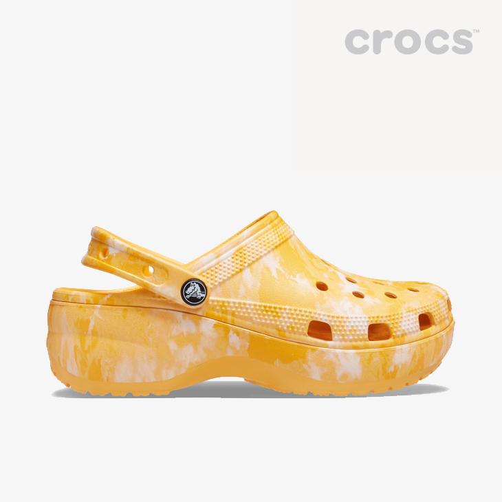 クロックス レディース クラシック プラットフォーム グラフィック クロッグ オレンジ シャーベット Crocs レディースclassic Platform Graphic Clog Ora 7239 7 クラスティックr 通販 Yahoo ショッピング