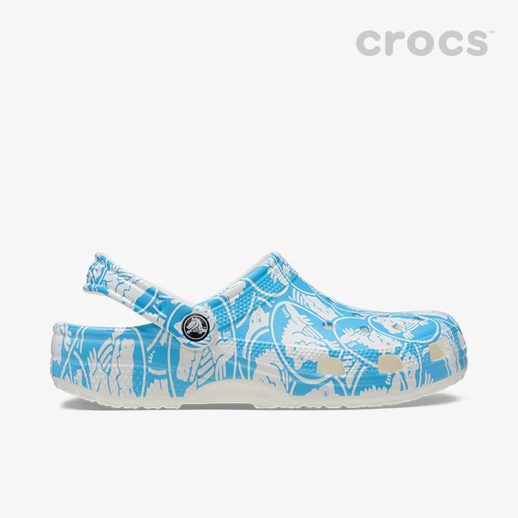クロックス サンダル メンズ 《Ux》 Classic Duke Print Clog クラシック デューク プリント クロッグ 《メンズ靴 レディース靴》 | crocs