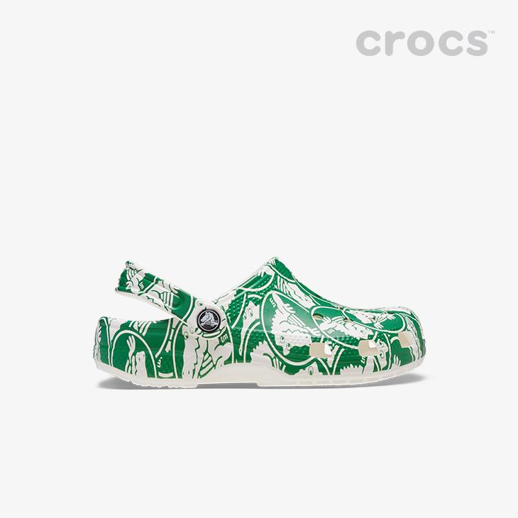 クロックス サンダル メンズ 《Ks》 Classic Duke Print Clog T クラシック デューク プリント クロッグ トドラー  《キッズ》 | crocs
