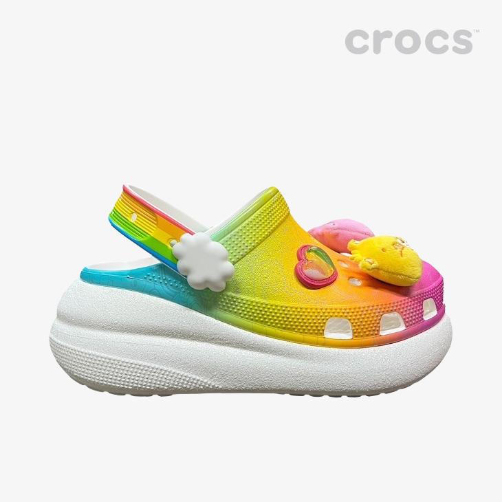 Crocs、クロックス、クラッシュ、チャーム付、新品未使用、美品、送料込み crocs（クロックス） サンダル メンズ 《Ux》 Care Bears Crush Clog