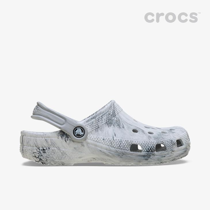 クロックス サンダル メンズ 《Ux》 Classic Watercolor Marbled Clog クラシック ウォーターカラー マーブル クロッグ 《メンズ靴 レディース靴》（Yahoo!・クラスティックR）