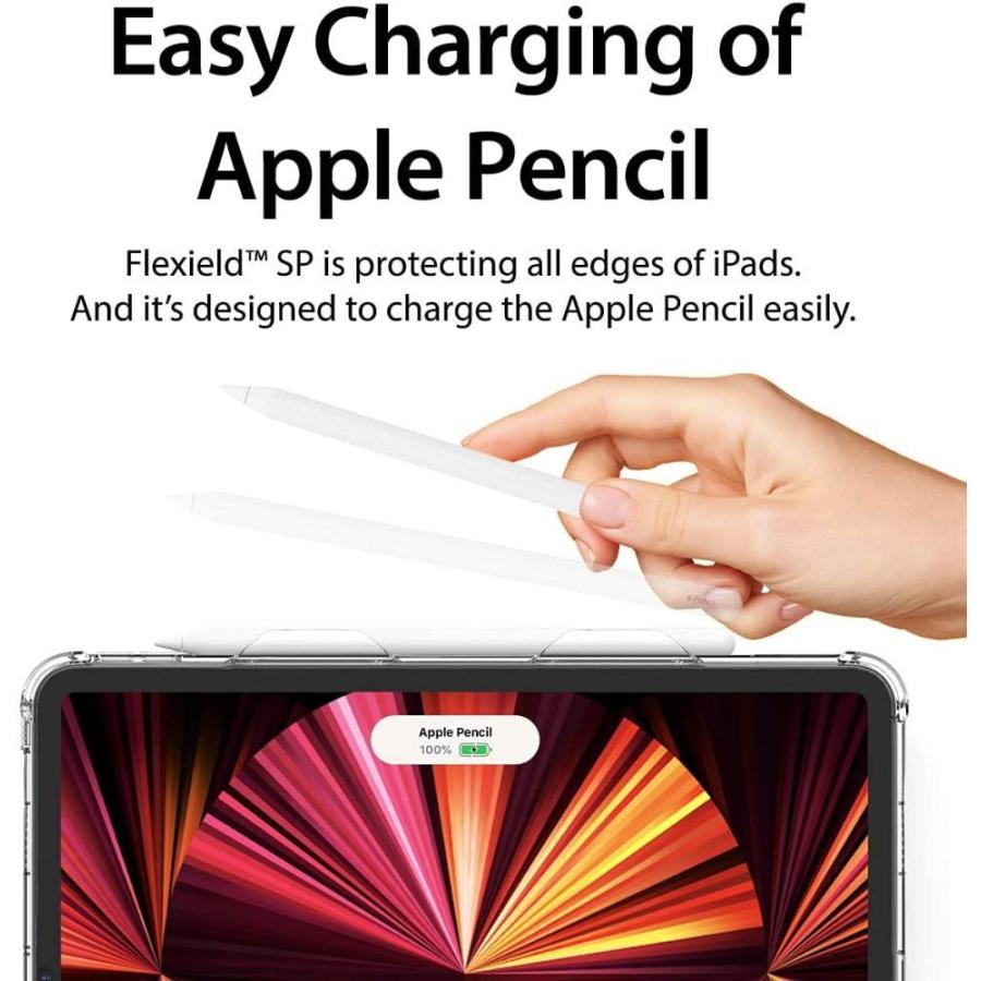【araree】 対応 ケース スタンド 付き クリア Apple Pencil 第2世代 充電 可能 クリアケース ApplePencil ペンホ｜clyne｜06