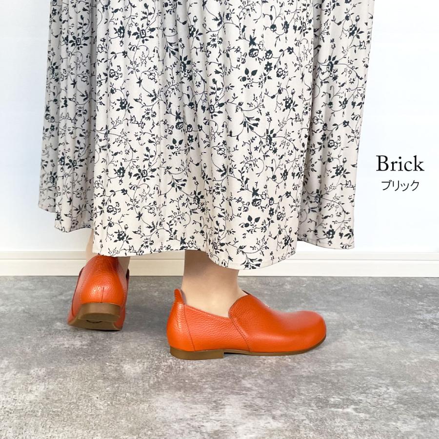 Pochi ポチ パンプス フラットシューズ フラットパンプス 本革