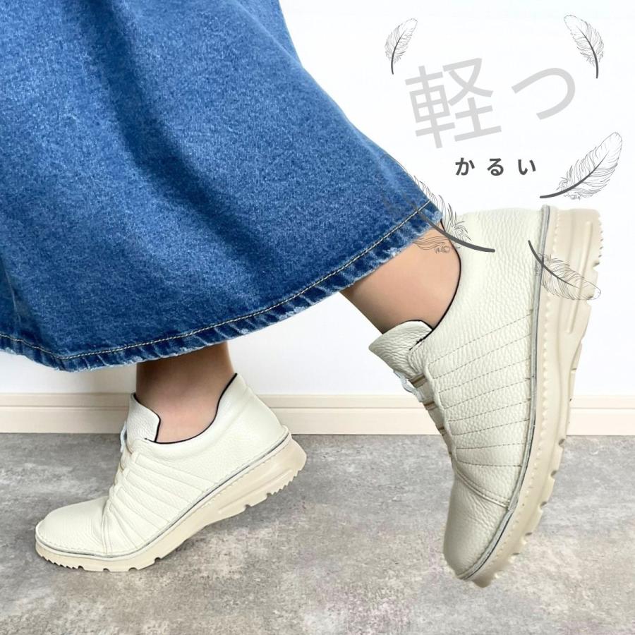 Dola ドラ 日本製 コンフォート スニーカー 本革 カジュアル シューズ