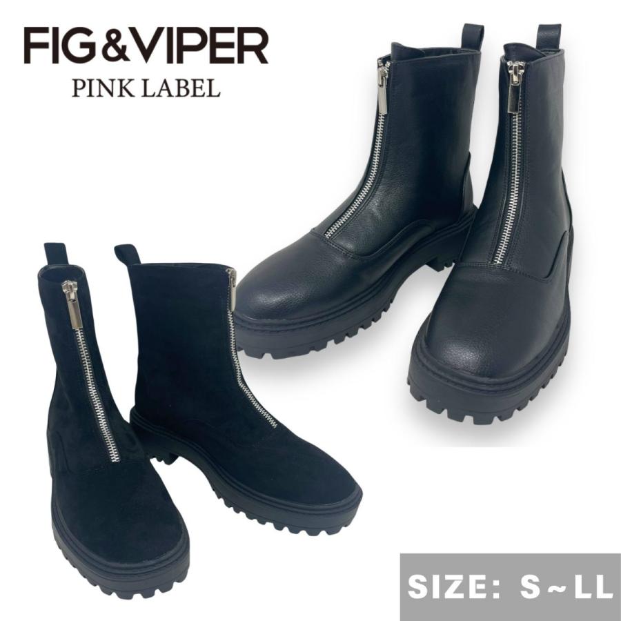 FIG & VIPER フィグ アンド ヴァイパー ショート ブーツ ミドル タンク