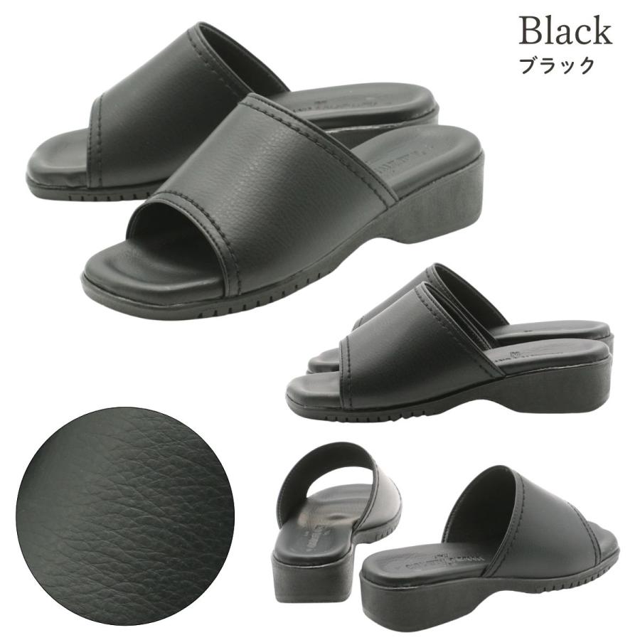 LUCIANO VALENTINO ルチアーノバレンチノ 快適歩行オフィスサンダル