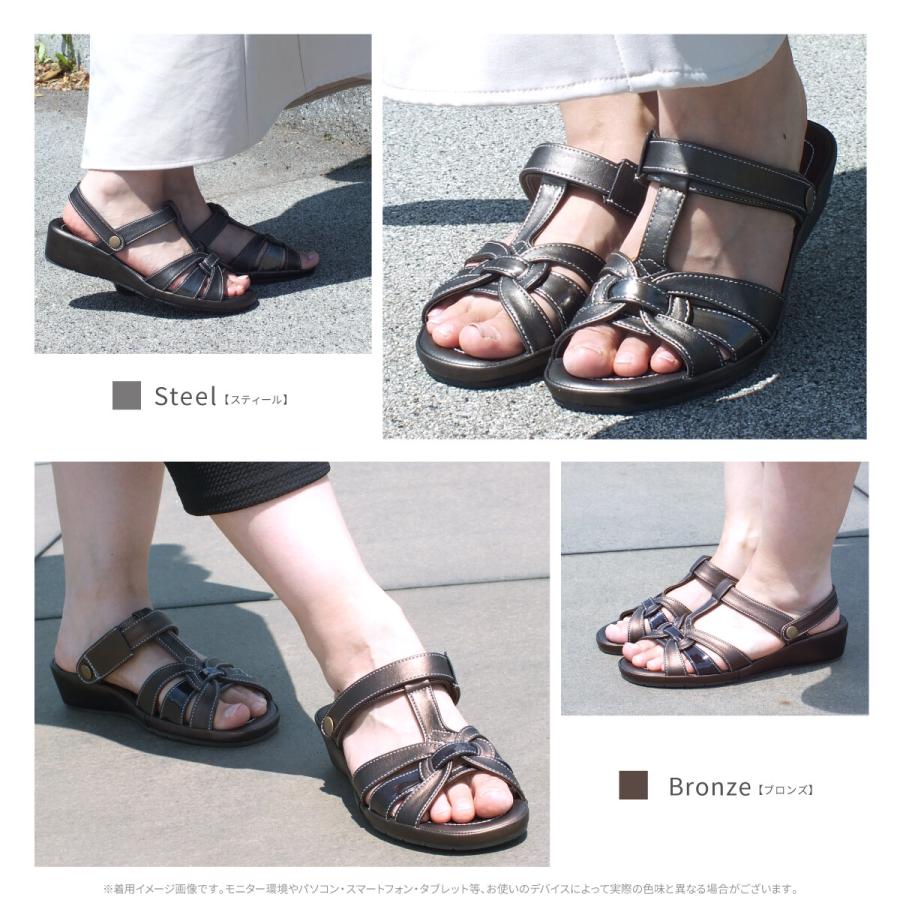 ANNA COLLECTION アンナコレクション 2way コンフォート サンダル