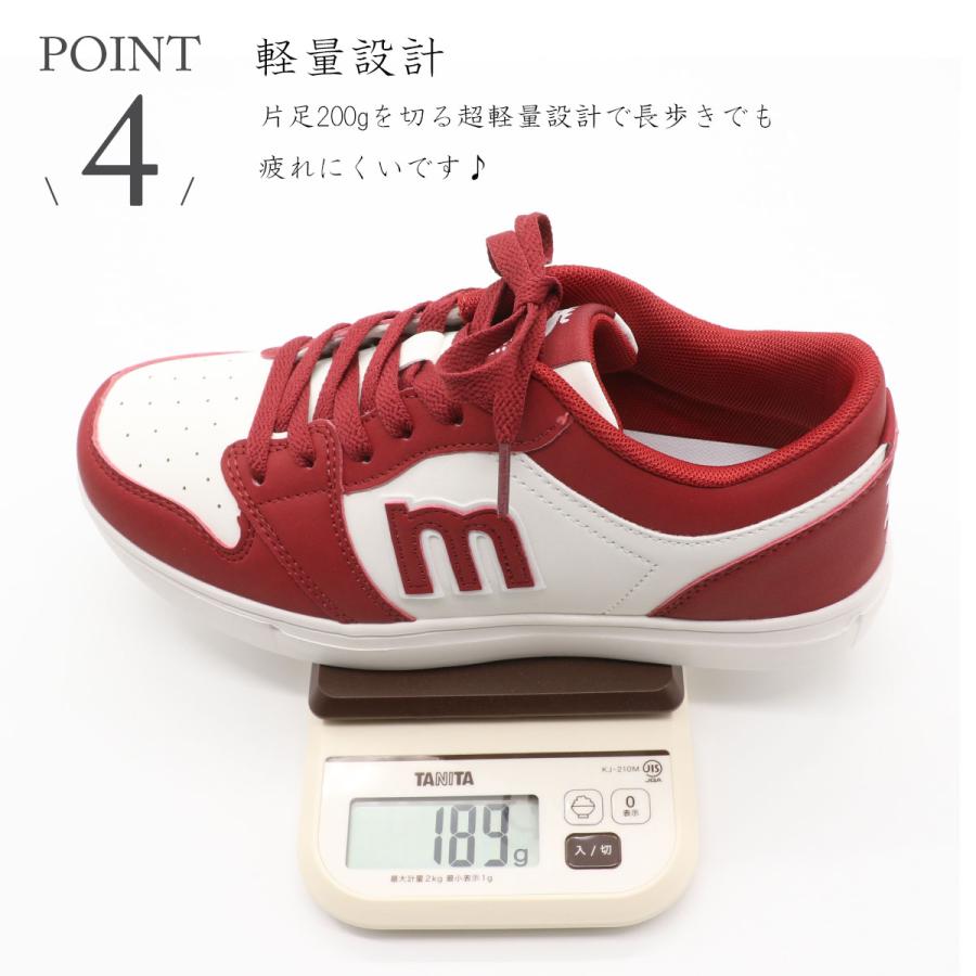 moz モズ ローカットスニーカー コートタイプ スニーカー レディース