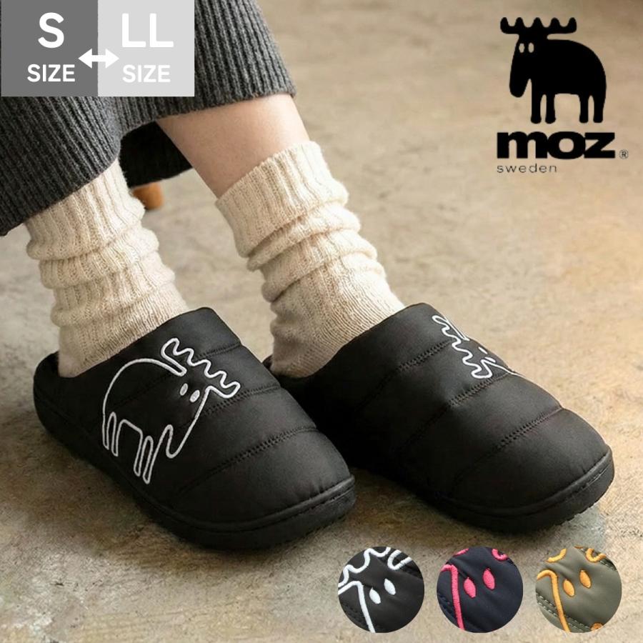 moz モズ サボ サンダル スリッパ ふわもこ あったか ラクチン 防寒