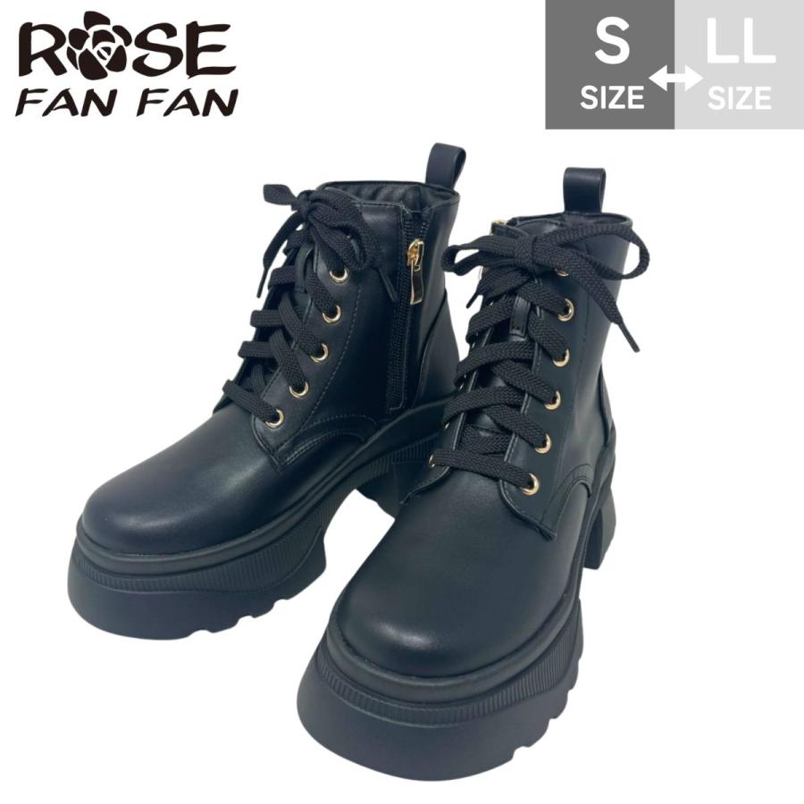 ROSE FAN ローズファンファン サイドゴアブーツ レディース 靴